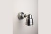 Miniature Discreet silver brass wall light 1