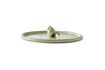 Miniature Diving Duck green stoneware tray 3