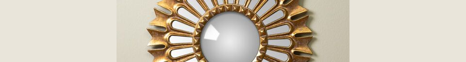 Material Details Doplo gold resin mirror