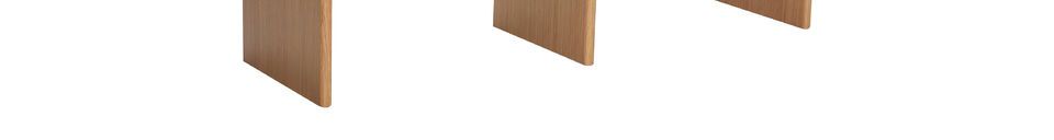 Material Details Doppio light wood console