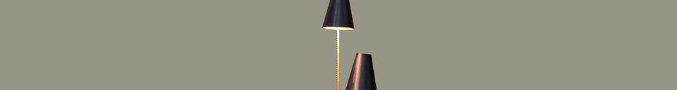 Material Details Double black and gold metal floor lamp