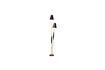 Miniature Double black and gold metal floor lamp 2