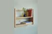 Miniature Double shelf in light oak veneer Nomad 3