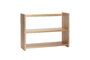 Miniature Double shelf in light oak veneer Nomad Clipped