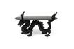 Miniature Dragonized black resin coffee table 6