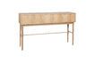 Miniature Drawer console in Herringbone light oak veneer 1