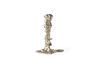 Miniature Drip silver aluminum candle holder 1