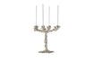 Miniature Drip silver-plated recycled aluminum candleholder 1