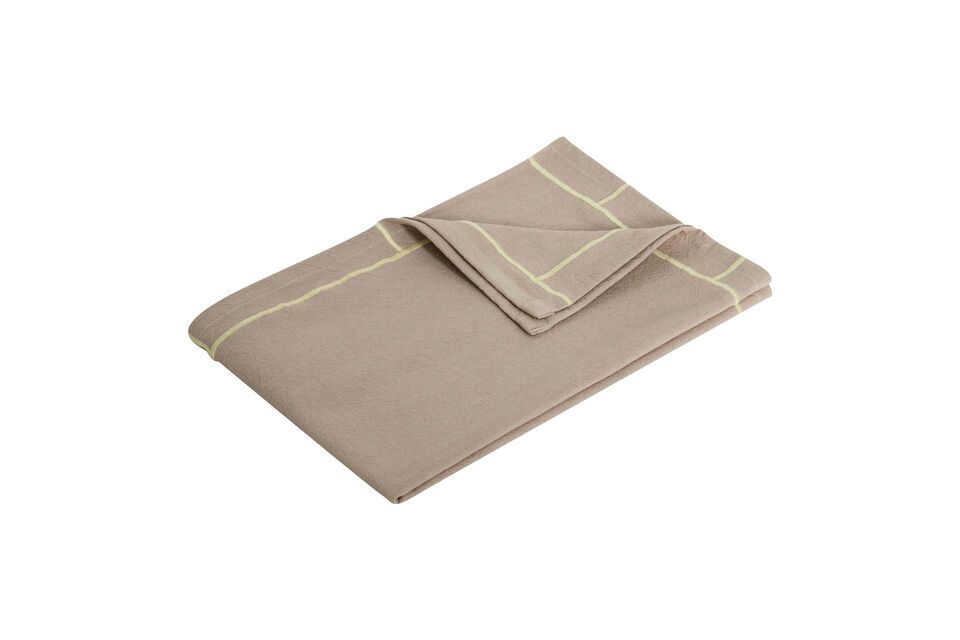 Easypeasy sand cotton tea towel Hübsch