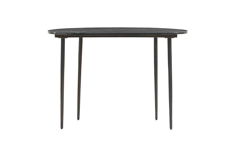 Eda black marble desk House Doctor