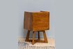 Miniature Electra dark wood bedside table 3