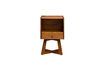 Miniature Electra dark wood bedside table 1