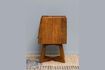 Miniature Electra dark wood bedside table 7