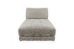 Miniature Element chaise longue in Toronto grey fabric 2