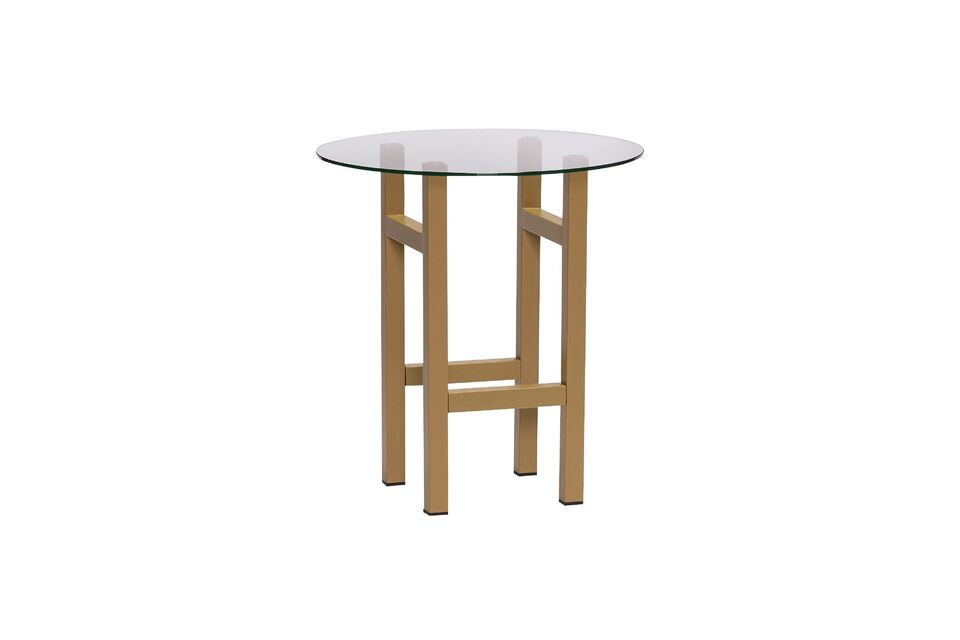 Elevate green ash wood side table Hübsch