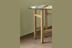 Miniature Elevate green ash wood side table 3