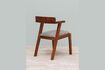 Miniature Ellis dark wood chair 3