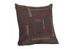 Miniature Elodie brown cotton cushion 1