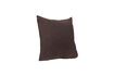 Miniature Elodie brown cotton cushion 5