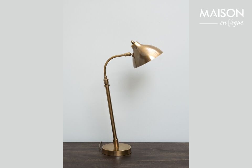 Emera gold brass table lamp Chehoma