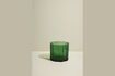 Miniature Emerald green glass vase 2