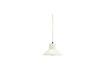 Miniature Enamoof ivory enamel pendant light 1