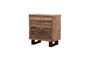 Miniature Endor dark wood chest of drawers Clipped