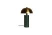 Miniature Eva green marble table lamp 1