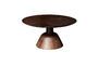 Miniature Everdel dark wood coffee table Clipped