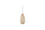 Miniature Evert natural bamboo hanging lamp Clipped