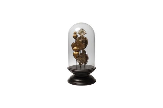 Ex-Voto decorative copper-plated metal figurine Clipped