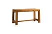 Miniature Extendable dark wood bench 5