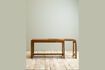 Miniature Extendable dark wood bench 2