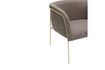 Miniature Eyrie brown fabric armchair 7