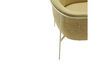 Miniature Eyrie yellow fabric armchair 7