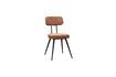 Miniature Fairfax orange cotton chair 2