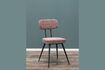 Miniature Fairfax pink cotton chair 1