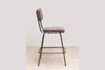 Miniature Fairmont burgundy metal counter chair 5