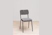 Miniature Fairmont grey fabric chair 1