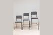 Miniature Fairmont grey metal bar chair 3