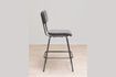 Miniature Fairmont grey metal counter chair 6