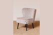 Miniature Fantaisie beige fabric armchair 2