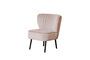 Miniature Fantaisie beige fabric armchair Clipped