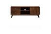 Miniature Farrah dark wood TV stand 8