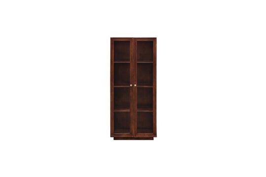 Farrah dark wood wardrobe Clipped