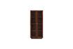 Miniature Farrah dark wood wardrobe 6