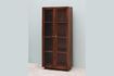 Miniature Farrah dark wood wardrobe 3