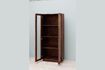 Miniature Farrah dark wood wardrobe 4