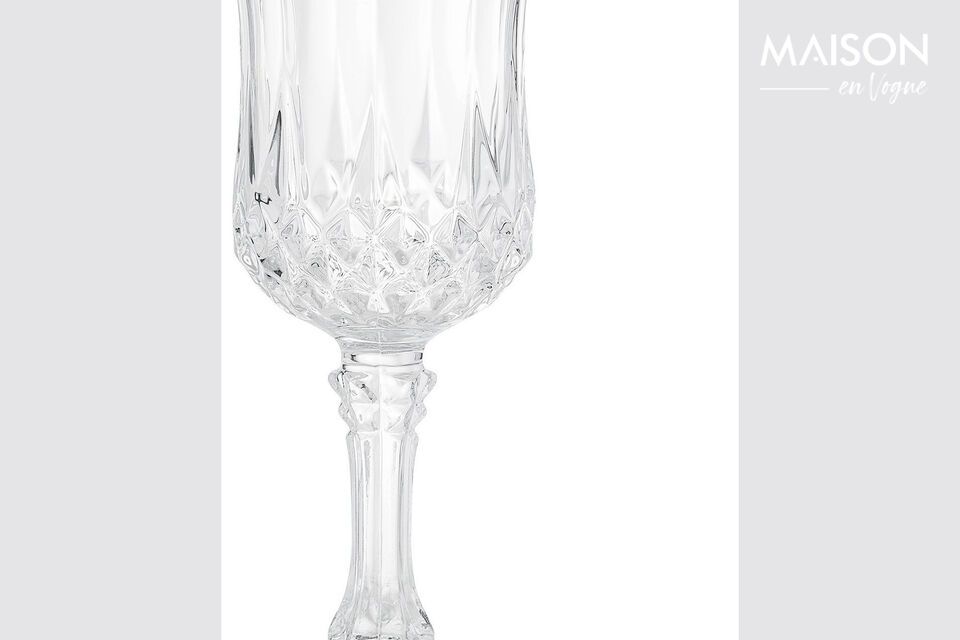 The Fenja wine glass will suit you if you are looking for something a little sophisticated