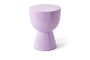 Miniature Fiberglass stool lilac Tip tap Clipped